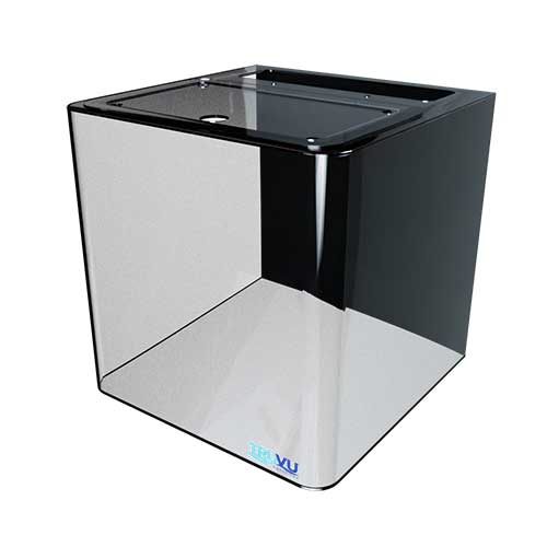 TRUVU 12x12x12 Nano Tank Black