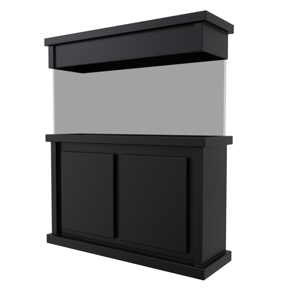 TRUVU M5 Aquarium Stand Fits 48x18 TRUVU Aquariums Black Add Canopy 295.00