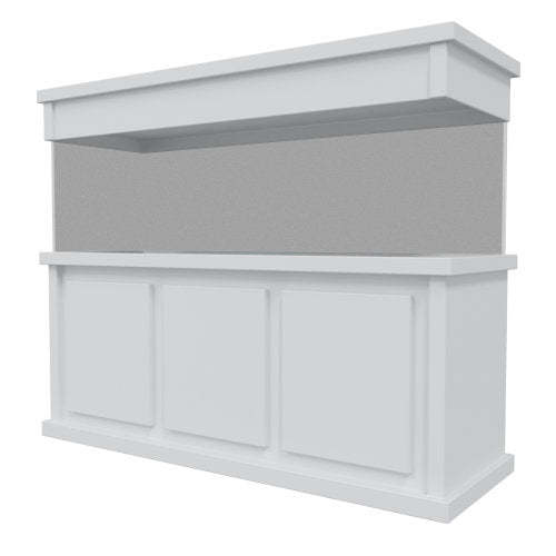 TRUVU Aquarium Stand 72x24 White