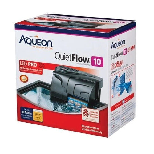 Aqueon QuietFlow LED PRO Aquarium Power Filters - TRUVU Aquariums