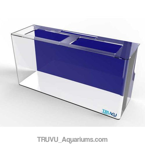 TRUVU 50 Gallon Freshwater Acrylic Aquarium 36x15x20