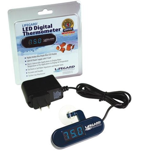 Lifeguard LED Digital Aquarium Thermometer