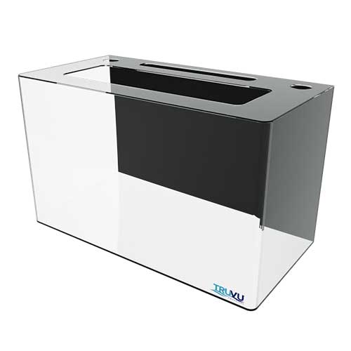 10 gallon Fish Tank Black Back