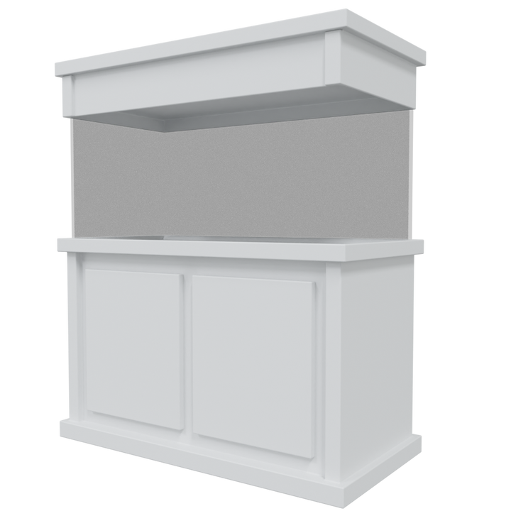 TRUVU 48x24 White Aquarium Stand