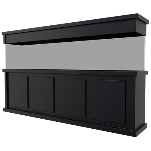 TRUVU 96x18 Black Aquarium Stand