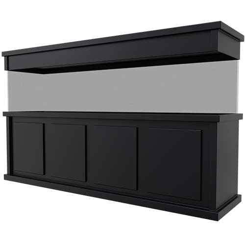 TRUVU 96x24 Black Aquarium Stand