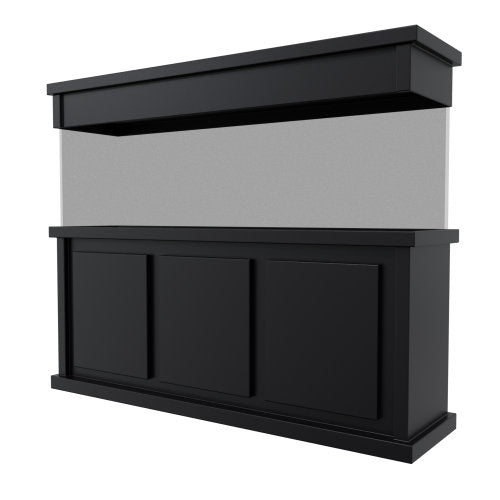 TRUVU Black Aquarium Stand 72x18