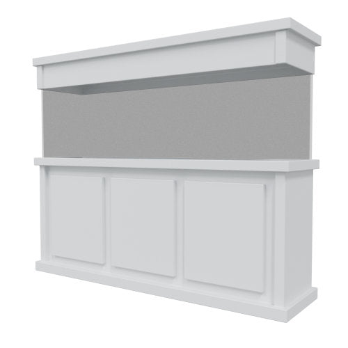 TRUVU White Aquarium Stand 72x18