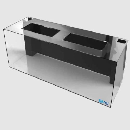 TRUVU Black Back Saltwater 135 Gallon Aquarium