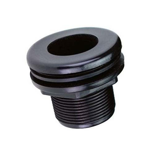 Half inch slip by slip bulkhead fitting 