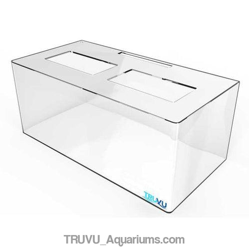 TRUVU 125 Gallon Freshwater Acrylic Aquarium 48x24x24